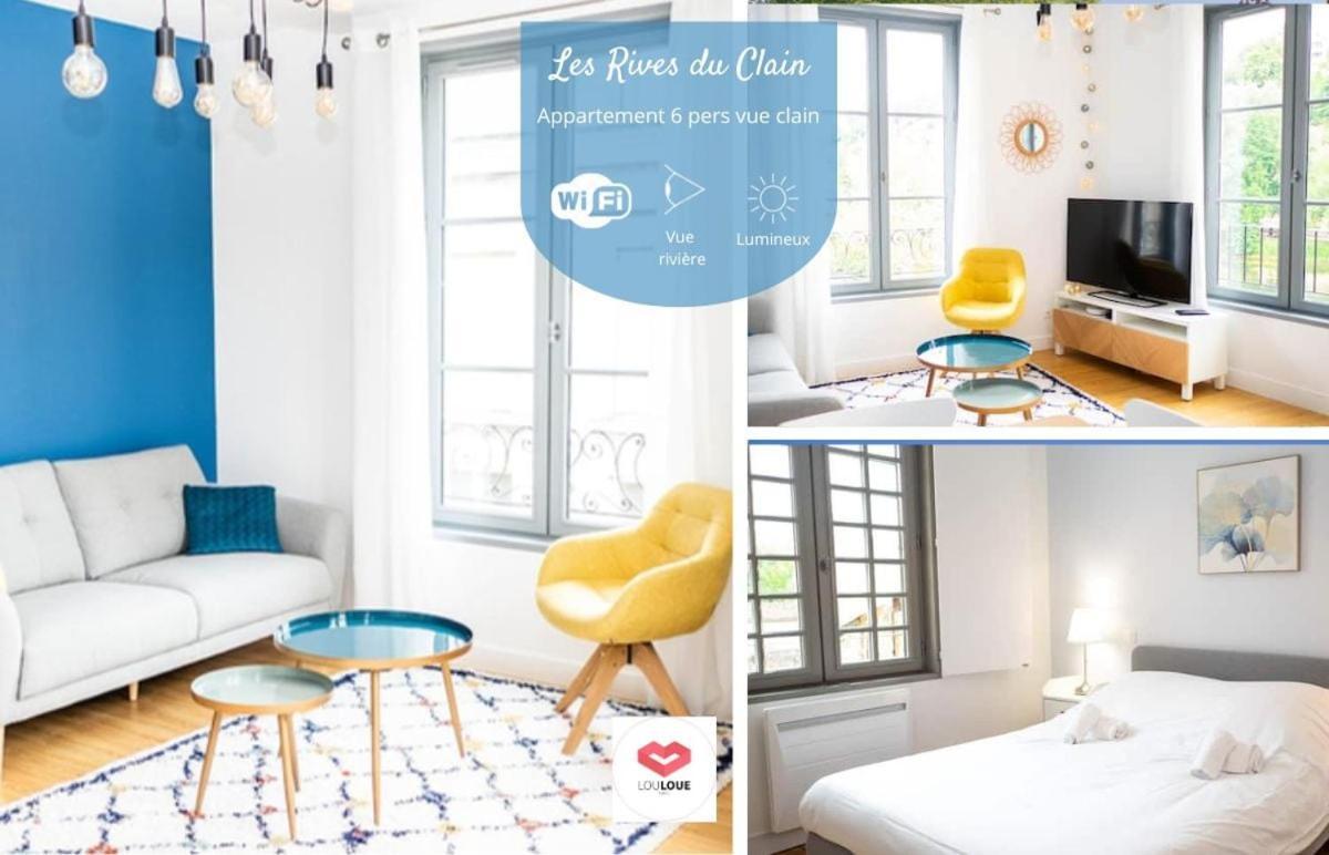 푸아티에 Les Rives Du Clain - Sublime T4 Au Bord De L'Eau 아파트 외부 사진